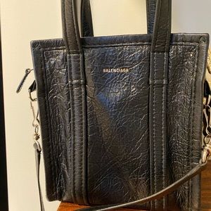 Balenciaga Bazar Black Convertible Crossbody
